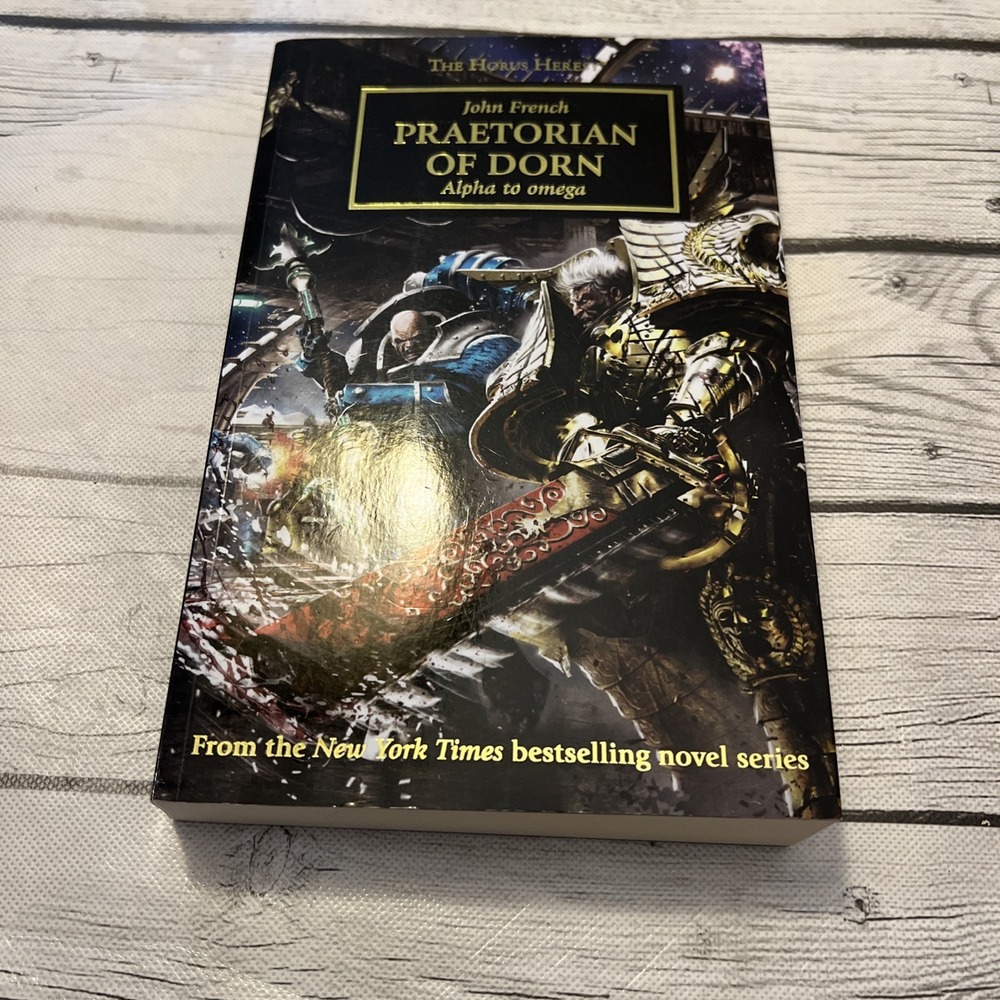 Praetorian of Dorn by John French Trade Paperback Horus Heresy Warhammer 40k